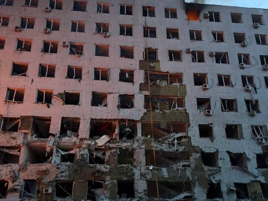 У ніч проти 16 квітня Росія обстріляла Одесу, Дніпро та Харків&nbsp;— Фото: Telegram\Олег Кіпер