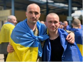 185 українських захисників повернулися з полону&nbsp;— Фото: Володимир Зеленський