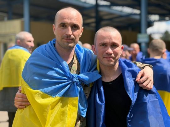 185 українських захисників повернулися з полону&nbsp;— Фото: Володимир Зеленський