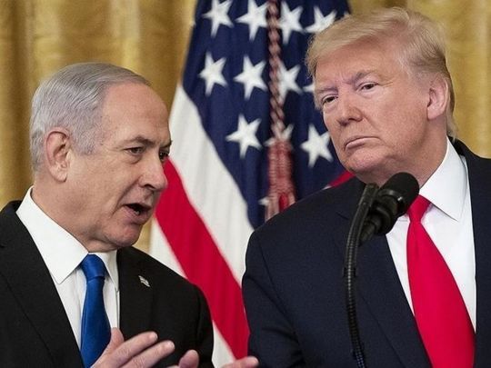 Трамп і Нетаньягу