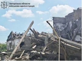 Запоріжжя після ударів росіян, фото ОВА
