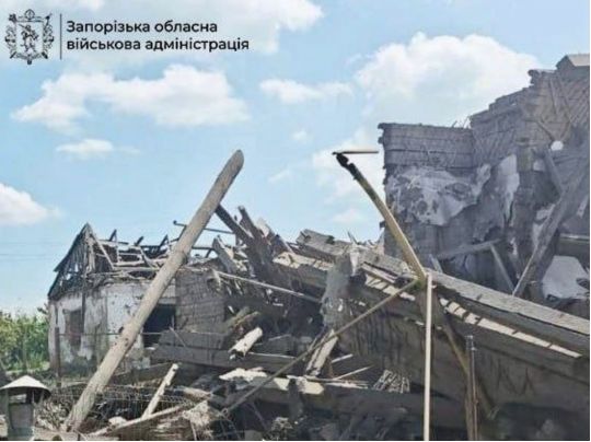 Запорожье после ударов россиян, фото ОВА