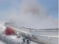 Ворог завдав ударів по двох катерах Морської пошуково-рятувальної служби, фото https://t.me/OleksiiKuleba/8903