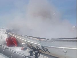 Ворог завдав ударів по двох катерах Морської пошуково-рятувальної служби, фото https://t.me/OleksiiKuleba/8903