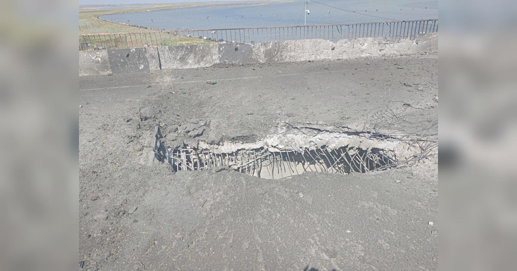 ЗСУ завдали удару по мосту в районі Чонгара на кордоні з Кримом