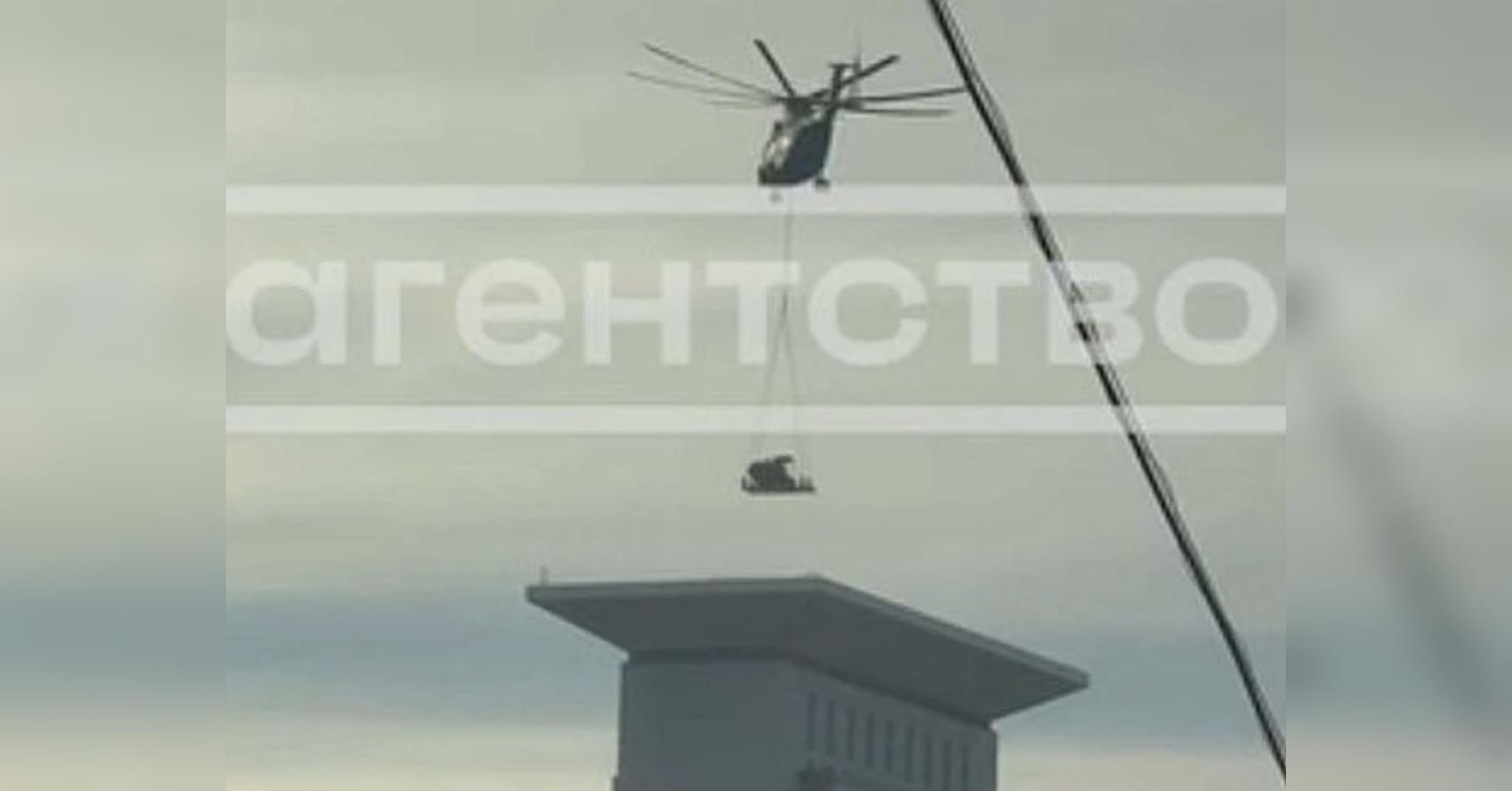 Мирне життя по-московськи: на житлову висотку встановили ЗРК «Панцирь"(відео)