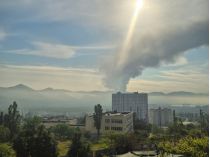 В Новороссийске загорелась нефтебаза «Грушевая»