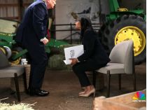 Дональд Трамп и Кристен Уэлкер. Фото NBC News 
