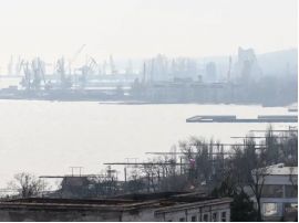 ЗСУ вдарили по порту в окупованому Маріуполі, фото з відкритих джерел