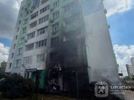 Безпілотники знову атакують Харків: горить багатоповерхівка, є&nbsp;постраждалі
