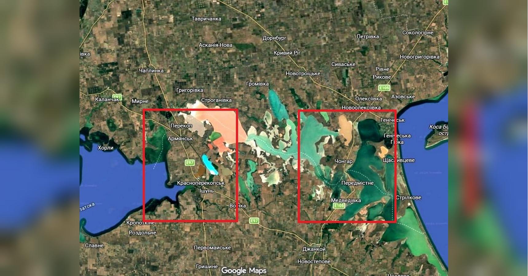 У Криму під час нічної атаки пошкоджено два стратегічні мости