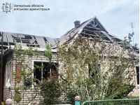 У Запоріжжя постраждали житлові будинки, фото ОВА