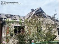 В Запорожье пострадали жилые дома, фото ОВА