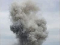 Внаслідок удару по терміналу зайнялась пожежа, фото з відкритих джерел
