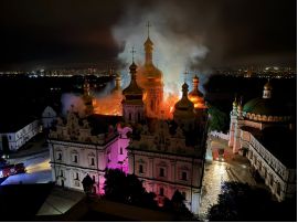 Росіяни атакували Києво-Печерську Лавру&nbsp;— Фото: Тетяна Бережна