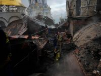 Києво-Печерська Лавра після російської атаки. Фото&nbsp;— ДСНС