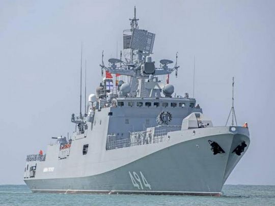 Російський військовий корабель відкрив вогонь у Ла-Манші