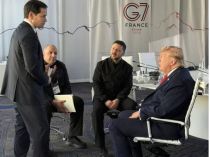Трамп, встретившийся с Зеленским на саммите G7 во Франции