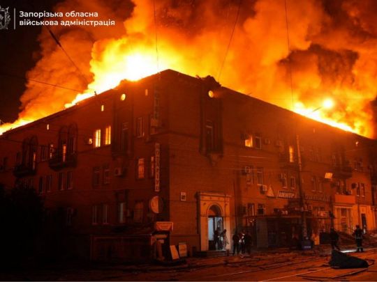 росія жорстко вдарила по Запоріжжю