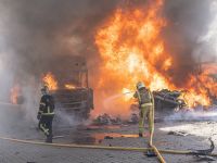 Росіяни атакували 18 червня низку регіонів України&nbsp;— Фото: ДСНС Сумщини