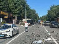 Кривава автотроща під Вінницею: зіткнулися сім автомобілів (відео)