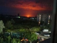 В Криму горить Таврійська теплоелектростанція