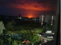 В Криму горить Таврійська теплоелектростанція