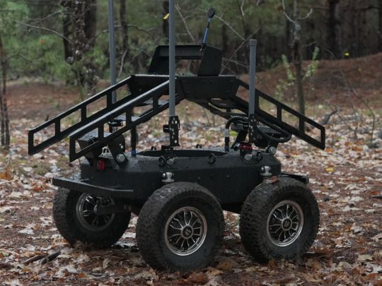 Украина наращивает использование боевых роботов - Фото: robots.com.ua