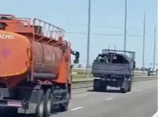 В Крыму к сопровождению бензовозов кафиры привлекли мобильные огневые группы, фото скриншот видео