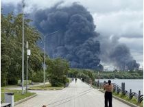 Москва палає після ударів українських БПЛА, фото з відкритих джерел
