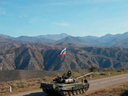 Военные РФ в Карабахе. Фото Reuters