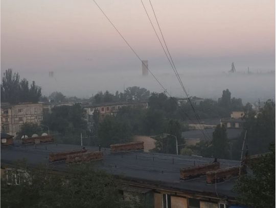 У Кривому Розі триває велике тління на сміттєзвалищі, фото СВОЇ