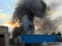 Наслідки ворожого удару по Запоріжжю