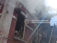 Дроны россиян нанесли удар по&nbsp;Запорожью: в&nbsp;городе пожары, есть раненые (фото, видео)