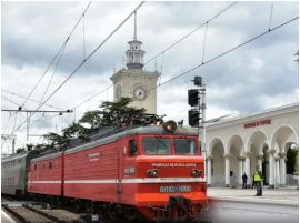 Потяги будуть курсувати тільки до станції Керч-Південна, фото з відкритих джерел