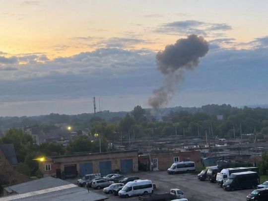 Дрони атакували хімзавод «Азот» в Новомосковську рф
