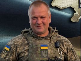 Водій-електрик відділення БпЛА Олег Шаповал 