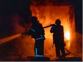 Росіяни обстріляли низку регіонів України&nbsp;— Фото: ДСНС України