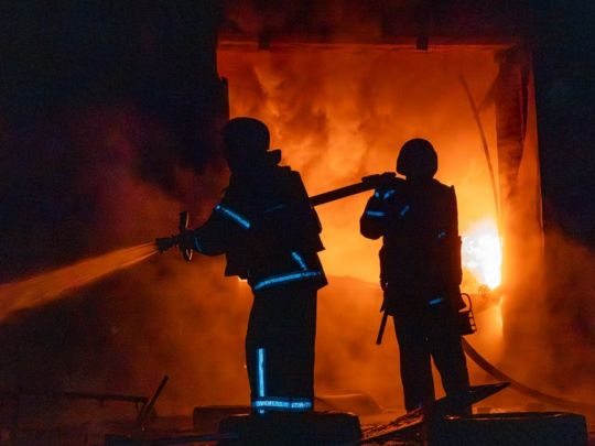 Росіяни обстріляли низку регіонів України&nbsp;— Фото: ДСНС України