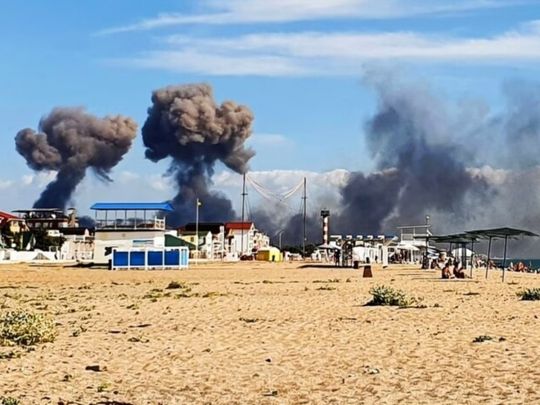 украинские удары по Криму и России