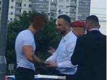 В Польше мотоциклист упал возле кортежа министра обороны