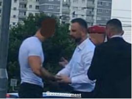 У Польщі мотоцикліст упав біля кортежу міністра оборони