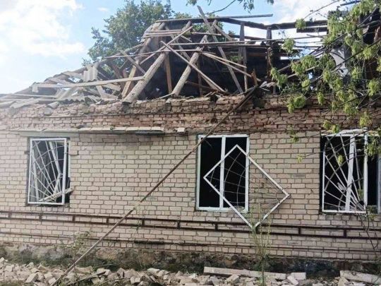 Росіяни масовано атакували Запоріжжя та Дніпропетровщину&nbsp;— Фото: Запорізька ОВА