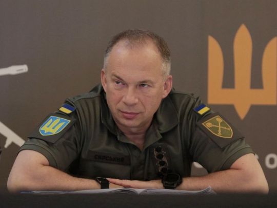 Головнокомандувач ЗСУ Олександр Сирський. Фото&nbsp;— Telegram
