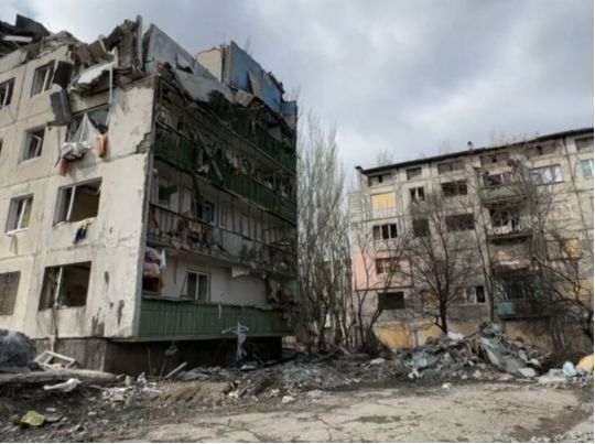 Константиновку россияне превращают в руины, фото из открытых источников