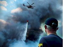 ГСЧС показала Киев с неба после массированной атаки - Фото: скриншот видео