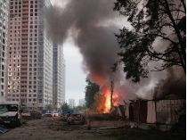 Россия совершила массированную атаку на Киев и область 6 июля – Фото: ГСЧС Киева
