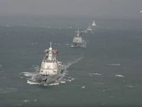 Спільні навчання росії та Китаю. Фото: міністерство оборони росії