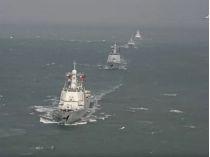 Спільні навчання росії та Китаю. Фото: міністерство оборони росії