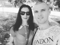 Євгенія з чоловіком Андрієм (фото надано Євгенією) 